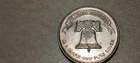 1983 Liberty Bell 1 oz .999 Fine Silver Round A-Mark Bullion Eagle Coin
