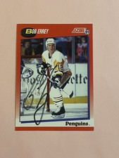 Bob Errey 1991-92 Score IP Auto Autograph