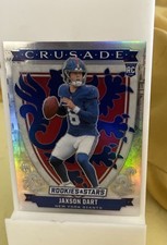 Jaxson Dart RC 2025 Panini Rookies & Stars  Crusade Silver Prizm #11 Giants