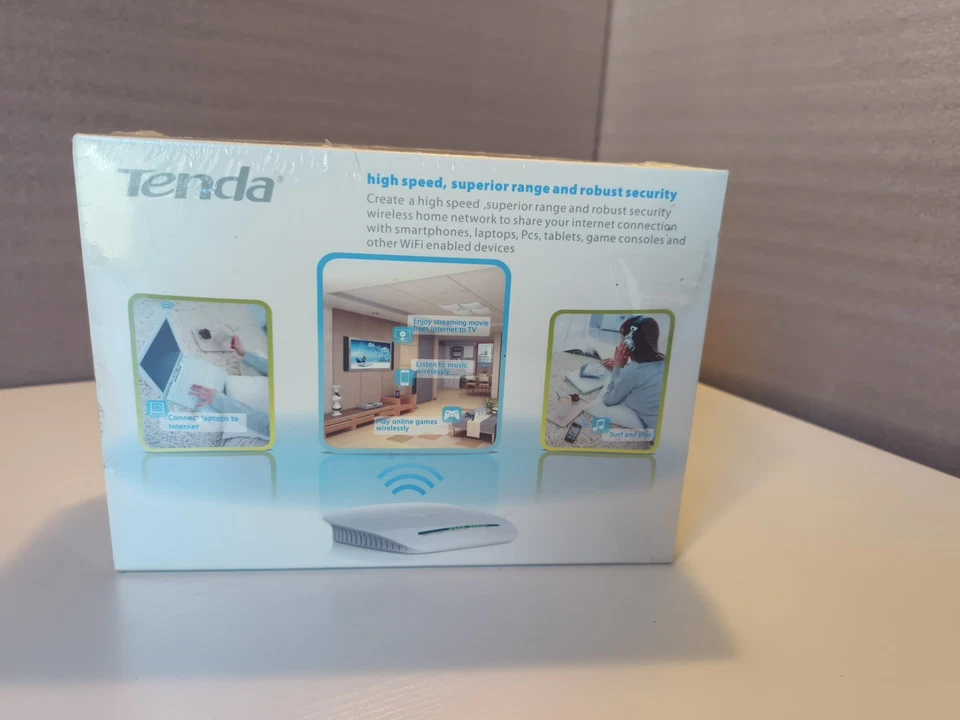 Tenda W368R 300 Mbps 4-Port 10/100 Wireless N Router - Image 3 of 3