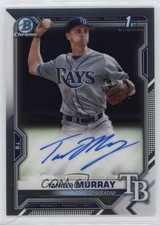 2021 Bowman Chrome Prospect Auto Tanner Murray #CPA-TM Auto 12i0