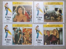 SURRENDER SET OF 4 ORIGINAL SPANISH LOBBY CARDS SALLY FIELD / MICHAEL CAINE VGT