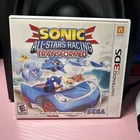 Sonic & All-Stars Racing Transformed Nintendo 3DS Game w/Case & Manual
