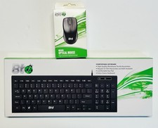 BT Brand Wired Comfortable Keyboard  Wired Mouse