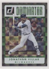 2017 Panini Donruss Dominators Silver /349 Jonathan Villar #D-25 2p7