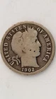 1902-O United States Barber Head Dime