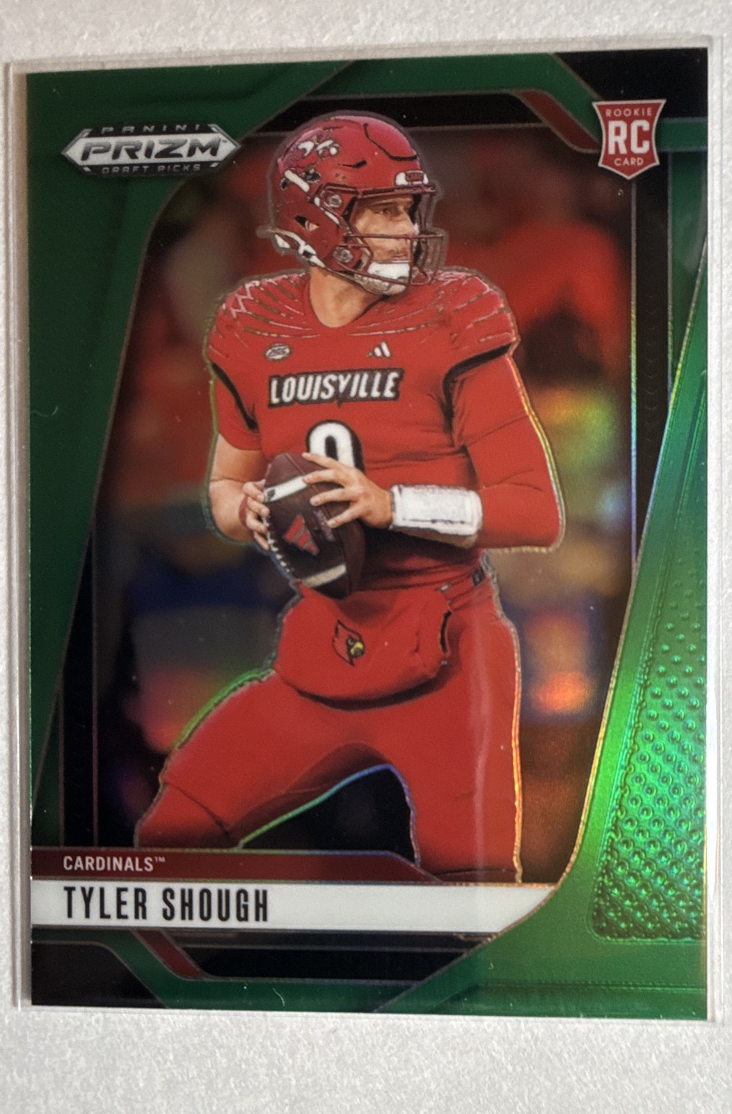 2025 Panini Prizm Draft Picks - Tyler Shough #49 Green Prizm (RC)