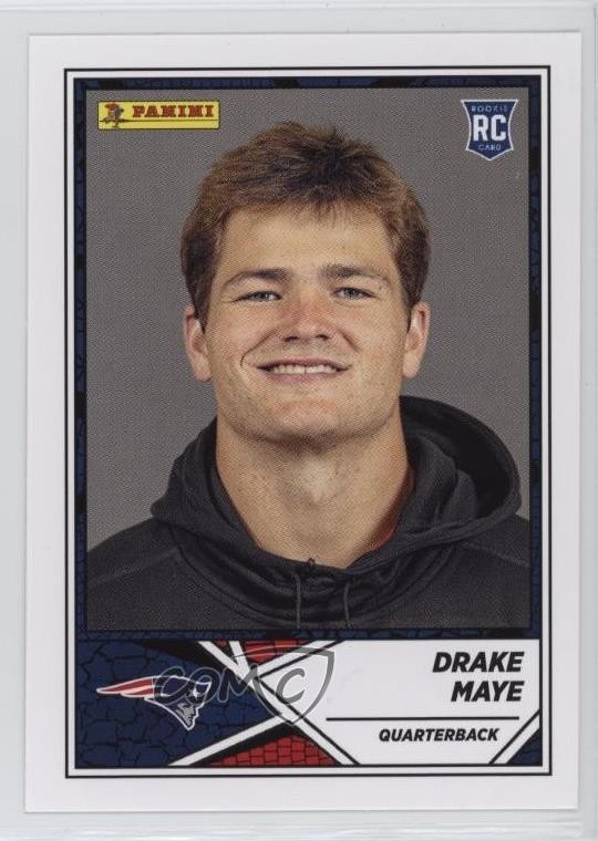 2024 Panini NFL Sticker & Card Collection Drake Maye #73 Rookie RC 0kd8