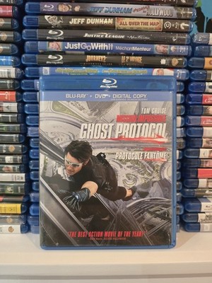 Mission: Impossible - Ghost Protocol (Blu-ray/DVD, 2012) No Digital