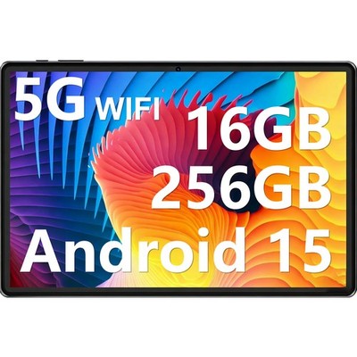 2025 NEU Tablet 10.1 Zoll 16GB 256GB Android 15 5G WiFi 6 IPS 7000mah Kamera GMS