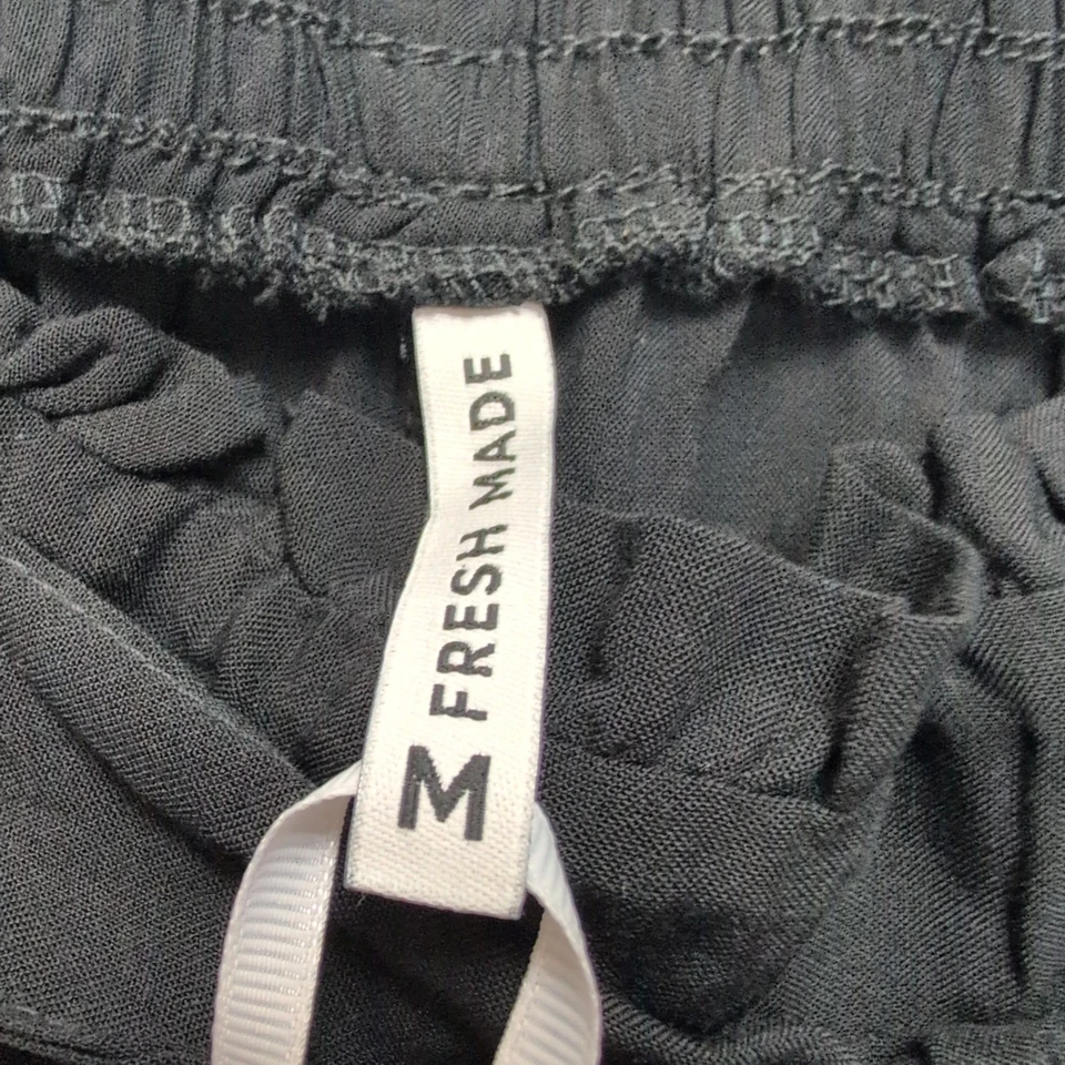 Short Femme M Fresh Made Noir 100% Viscose Fluide Neuf - Photo 3/4