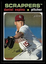 2020 Topps Heritage Minor League Daniel Espino Mahoning Valley Scrappers #72