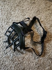 Baskerville Ultra Muzzle Black Rubber Custom Shaping Breathable See Description