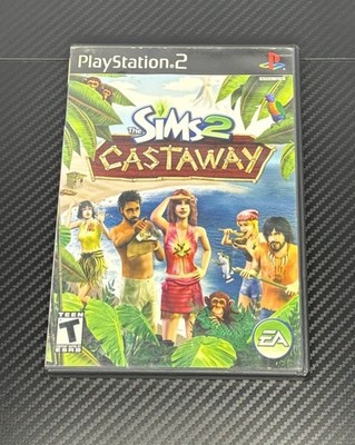 EA The Sims 2: Castaway (T) for Sony PlayStation 2 PS2 - The Sims Series