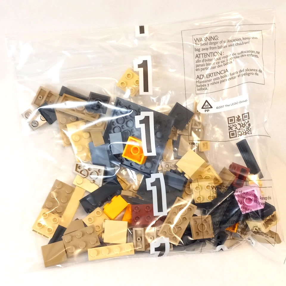 LEGO Star Wars BRICKHEADZ Luke Skywalker Brickhead from Endor Heroes set 40623 - Image 3 of 4