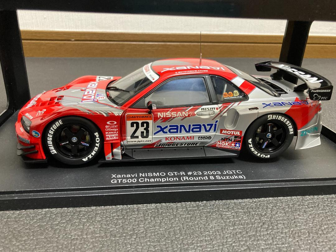 1/18 オートアート JGTC R34 ザナヴィニスモ GT-R 1/18 Auto Art