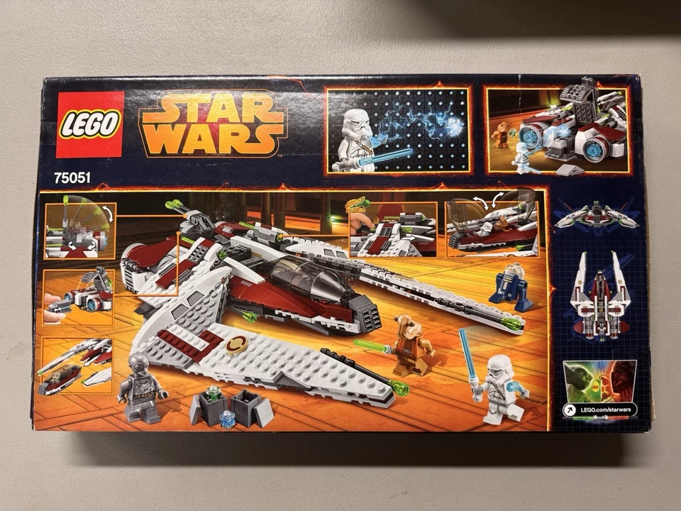 Lego Star Wars Jedi Scout Fighter (#75051) Nuevo En Caja - Retirado Foto 2 de 2