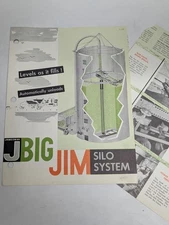 JAMESWAY SILO SYSTEMS SALES LITERATURE BROCHURE CATALOG BIG JIM