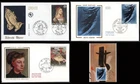 1970-80 France, Art Stock of First Day Cancellation Covers Paris of Postmarks #7