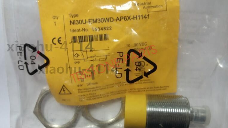 1PC NEW TURCK NI30U-EM30WD-AP6X-H1141 NI30UEM30WDAP6XH1141 Proximity switch &LL