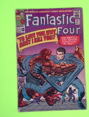 Fantastic Four #42 Vol. 1 1965 Marvel Comics Low Grade Comic Book M71-23
