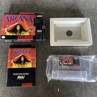 Arcana (Super Nintendo Entertainment System SNES) Complete With Manual CIB