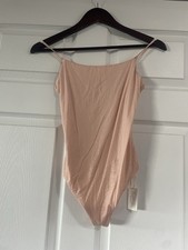 NWT Aerie Elegant Peach Spaghetti Strap Bodysuit