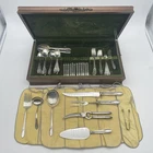 International Trousseau Sterling Silver 105 Piece Silverware Set Flatware