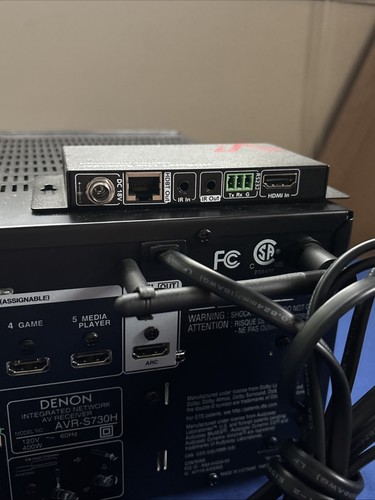 Denon AVR-S730H Receiver 7.2-Channel Full 4K w/Remote + HDBaseT Extender Bundle - Picture 20 of 20