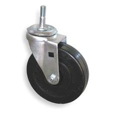 RUBBERMAID COMMERCIAL PRODUCTS GRFG1314L30000 Stem Caster,For Use With 5M654 1AH