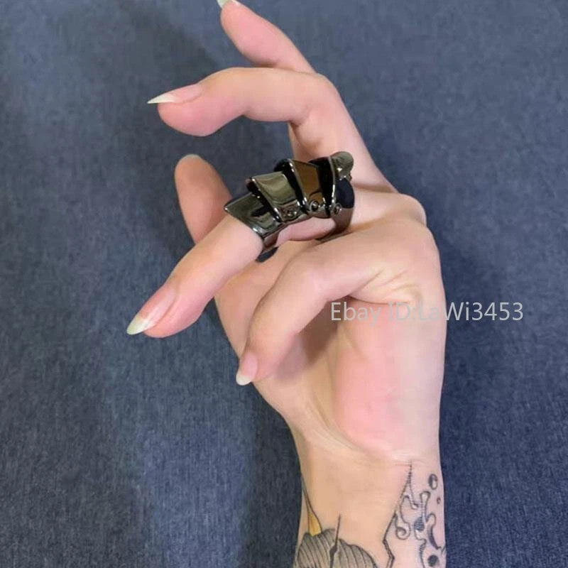 Oosaki Nana Ring Cosplay Punk Gothic Unisex Joint Armor Knuckle Finger Ring Prop - Image 2 of 4