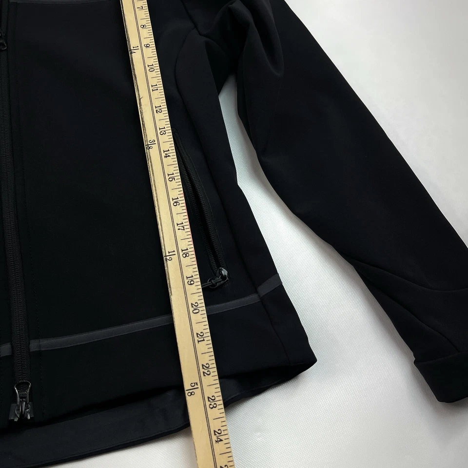 Columbia Sportwear Titanium Black Zip Up Moto Biker Jacket Women’s Size M - Image 4 of 4