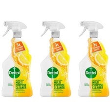 Dettol Floor & Multipurpose Cleaner Disinfectant 4in1 Citrus 750ml x 3 4.20 per litre
