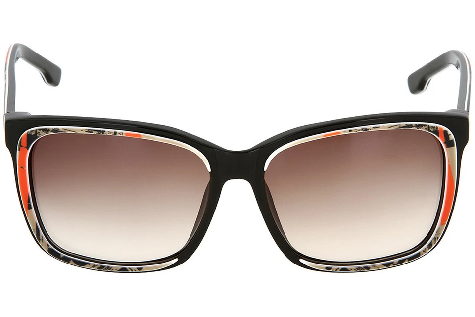 Gafas de sol Diesel DL0008 98B marrón lente cuadrada multicolor Foto 3 de 3