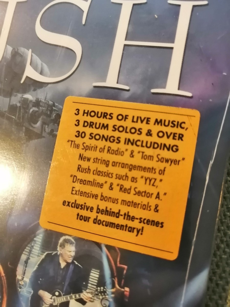 Rush: Clockwork Angels Tour (Blu-ray Disc, 2013) NEW w small