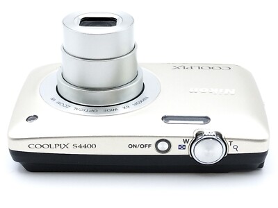 N MINT] Nikon COOLPIX S4400 Gold 20.1MP 6x Zoom Digital Camera w