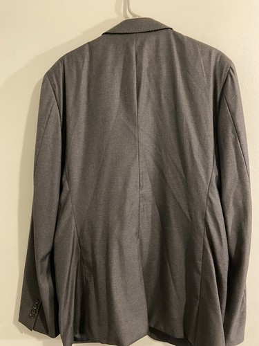 Loro Piana Charcoal Gray 4 Seasons Super 120 Wool Suit Size 54|44 Pants Fit 36 - Picture 9 of 19