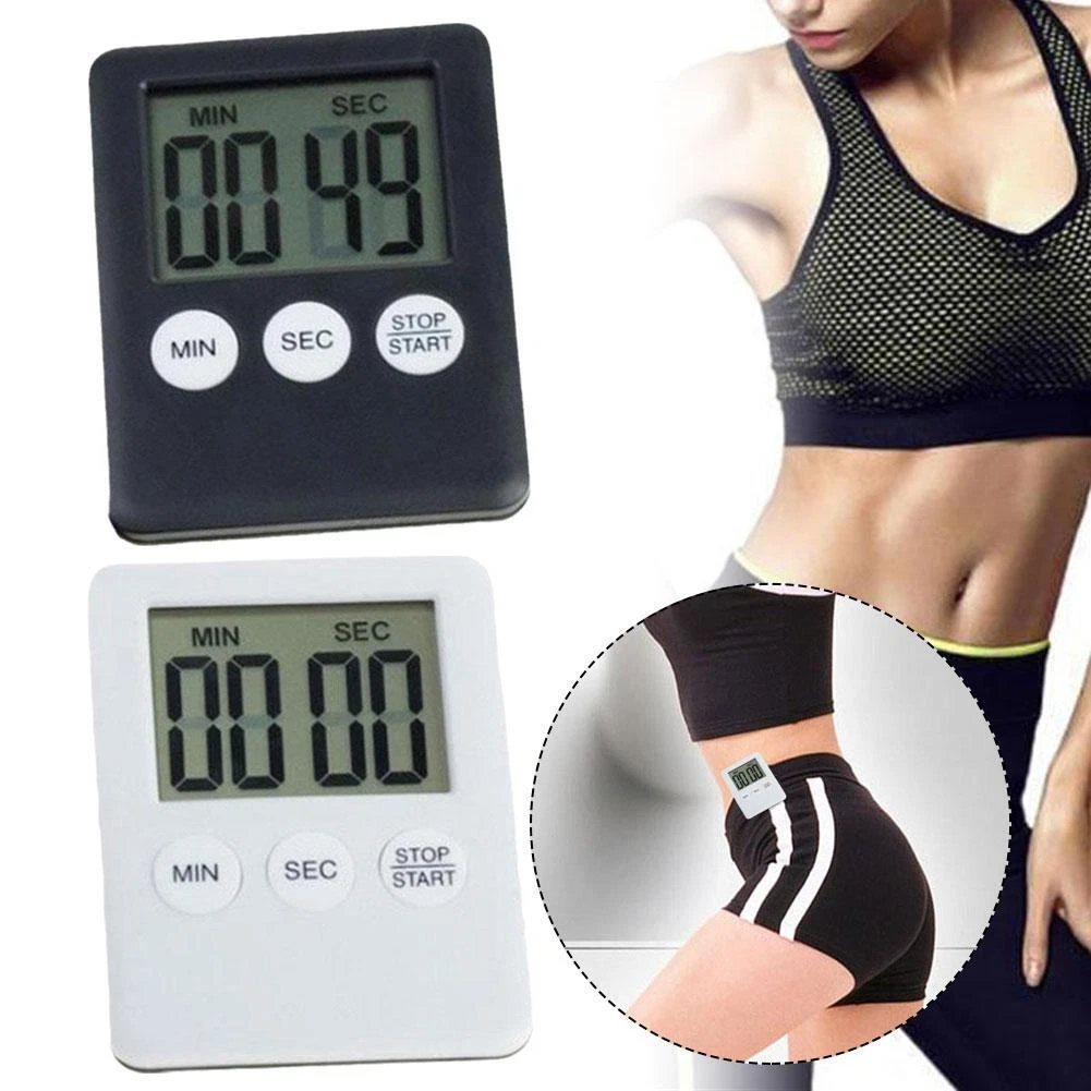 AB Fitness Wheel Exercise Timer Large Screen Digit Display