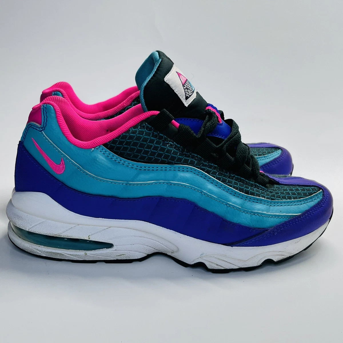 Air max deals 9 pink green