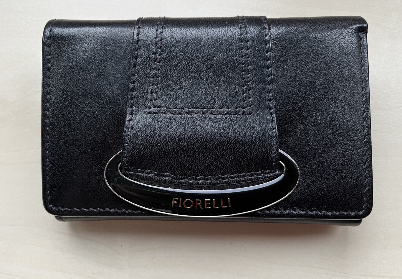 Fiorelli Black Soft Leather Purse In VGC…. eBay
