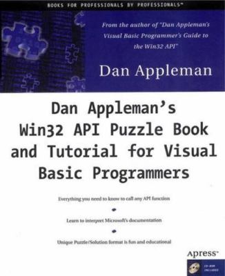Dan Appleman's Win32 API Puzzle Book and Tutorial for Visual Basic Programmers b