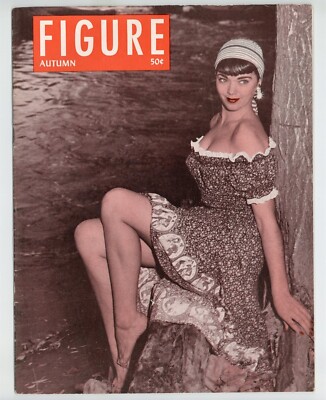 Figure Magazine 15 Elmer Batters 1957 Madeline Castle,Bunny Yeager Jackie Miller