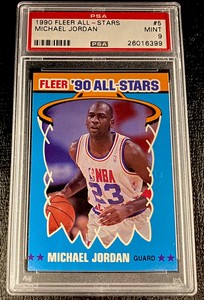 michael jordan 1990 fleer all stars 5