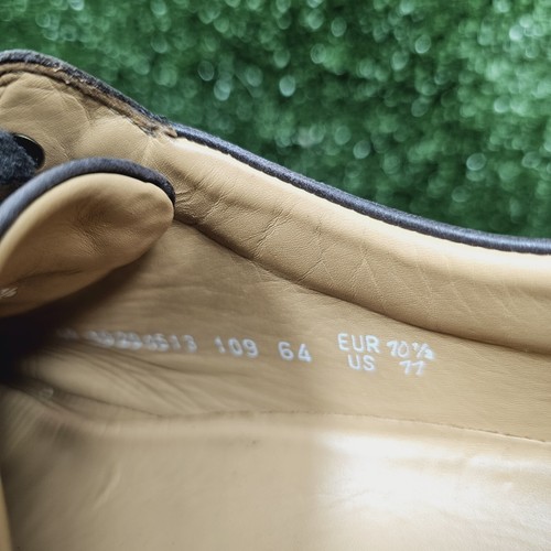 Sneakers Mephisto Thomas in pelle marrone casual comode stringate uomo taglia 11 - Foto 11 di 11