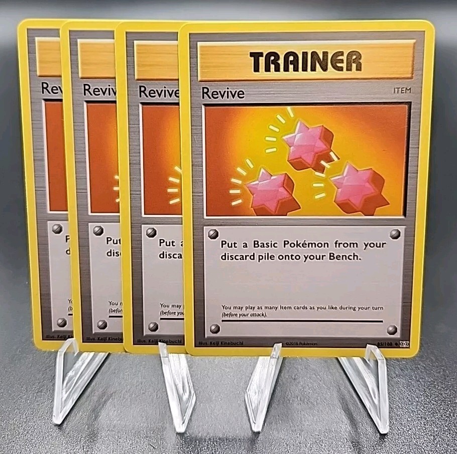 X4 Revive 85/108 Uncommon Pokemon TCG XY Evolutions Trainer Playset