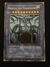 YUGIOH • Obelisco del Tiranno Divinità Egizie • GB1-002 ULTRA RARA PROMO