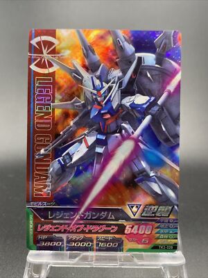 Legend Gundam Master Rare Holo Japanese TCG Gundam Try Age TK2-028