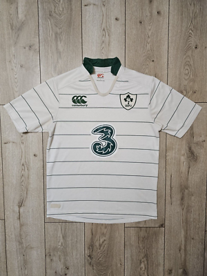 IRELAND RUGBY JERSEY 2015 IRFU RUGBY SHIRT WORLD CUP RUGBY UNION L