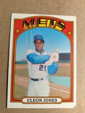 1972 Topps #31 Cleon Jones, EX-