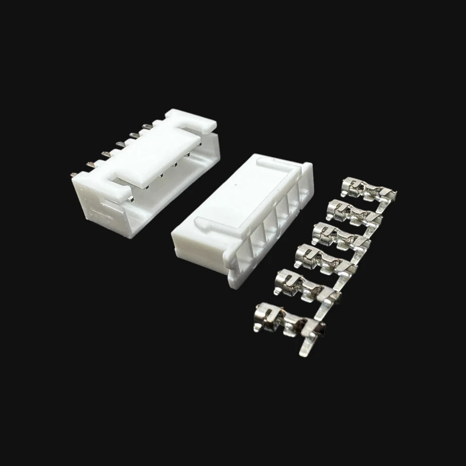 ✅ 10 Paar 5S 6Pin XH 2.5mm Balancer Mini Stecker Crimp Set Lipo Akku 14,8V RC ✅ - Bild 2 von 4